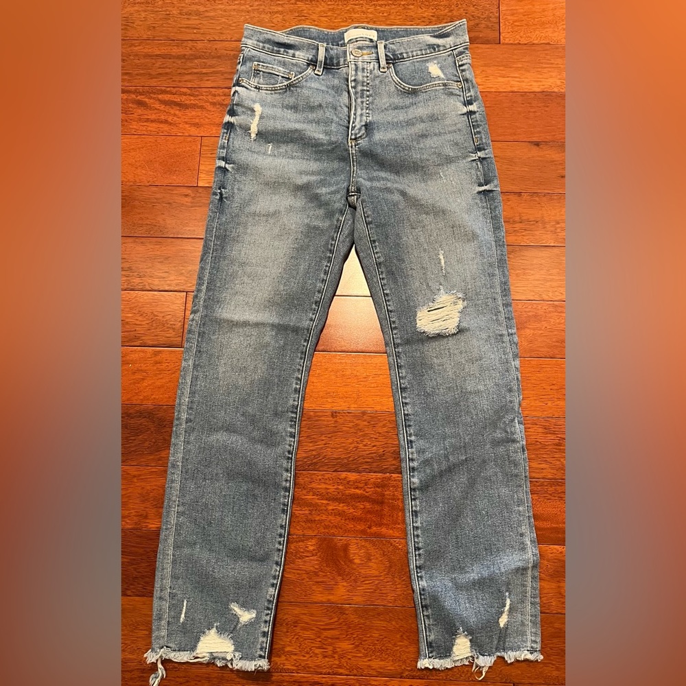 LOFT light colored jeans